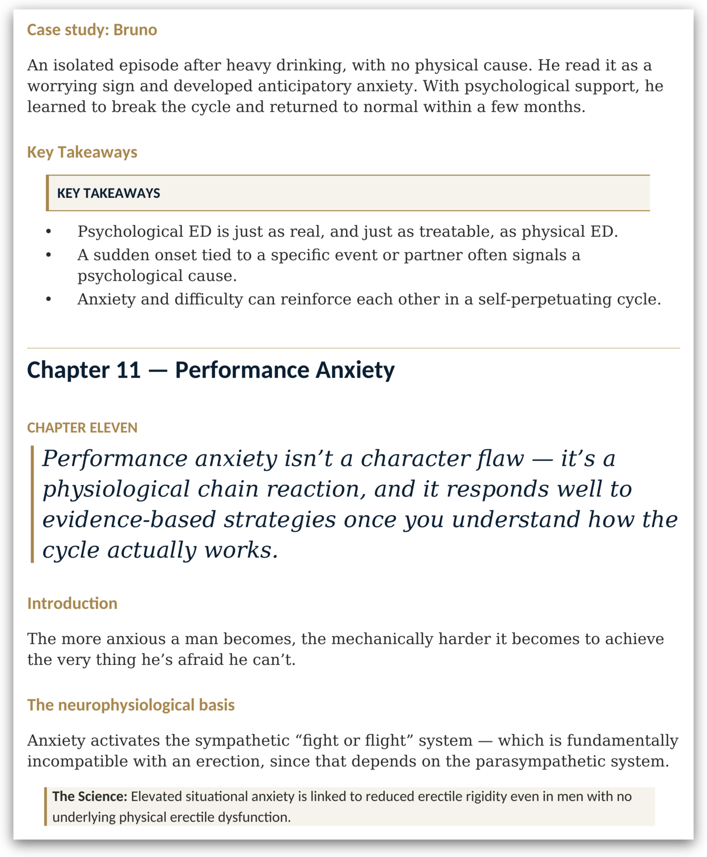 Chapter opener — Performance Confidence, with pull quote