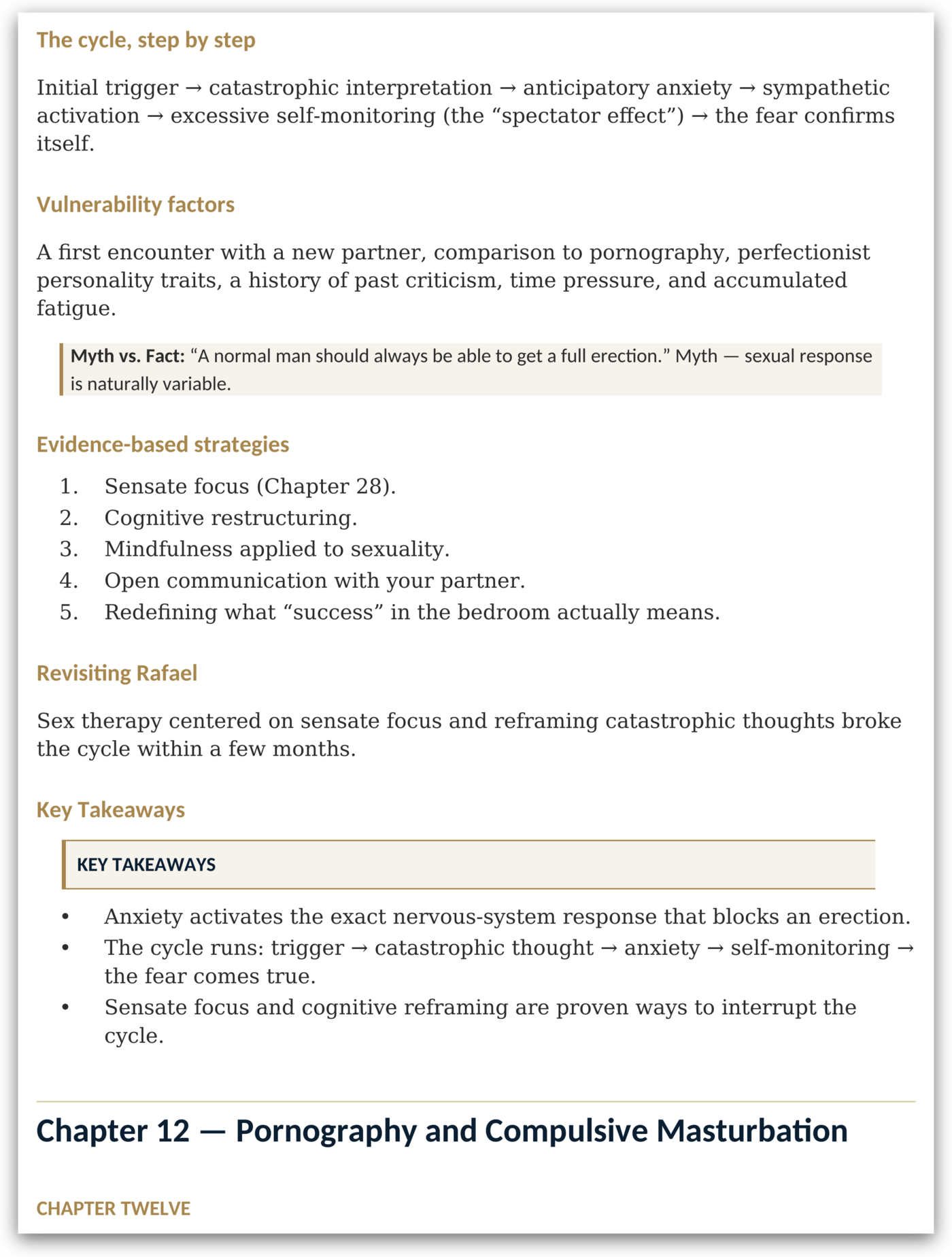 Myth vs. Fact and evidence-based action steps